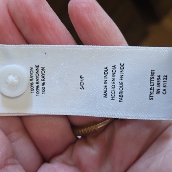 Beach Lunch Lounge Striped Button-Up Shirt Preppy Costal - Picture 6 of 12